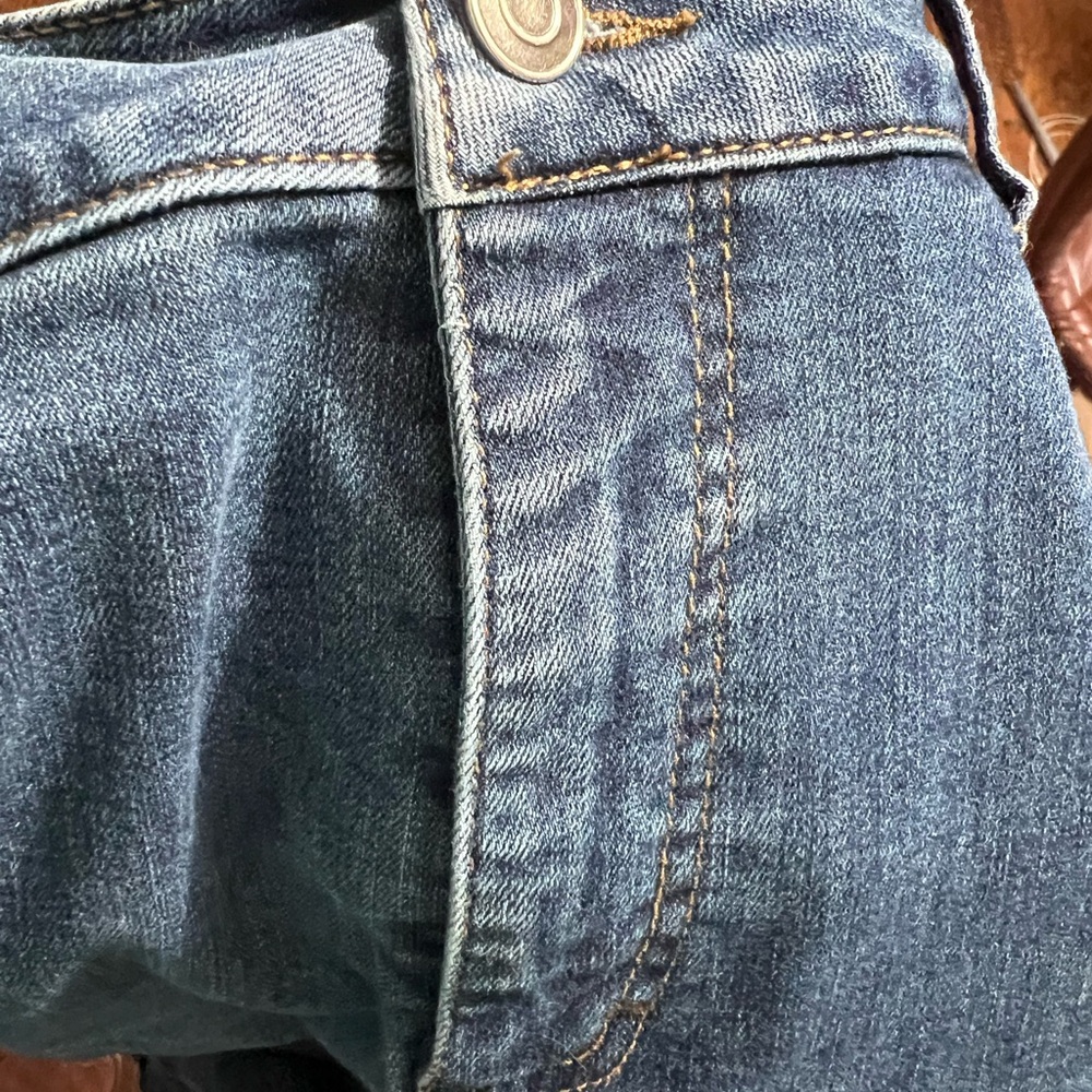 Modcloth Classic Wide-Leg Jeans in Blue Denim - Picture 7 of 8
